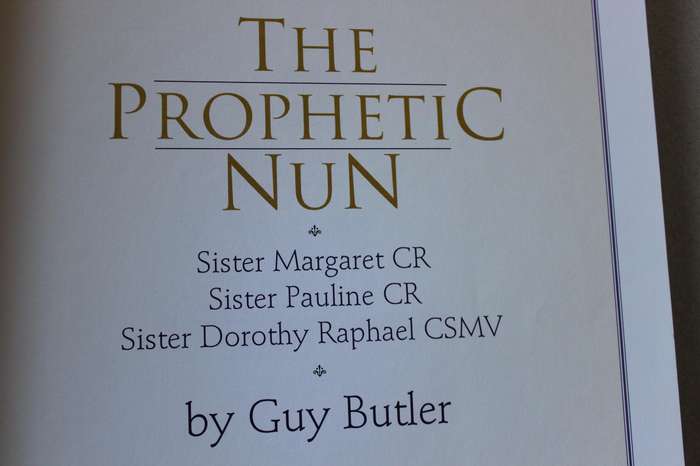 THE PROPHETIC NUN  by Guy Butler