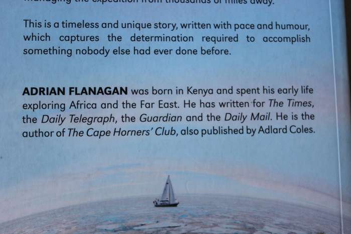 OVER THE TOP by Adrian Flanagan (First Lone Yachtsman to Sail Vertically Around The World)