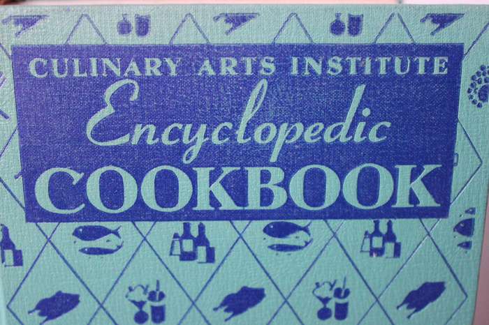 CULINARY ARTS INSTITUTE ENCYCLOPEDIC COOKBOOK by Ruth Berolzheimer (Vintage 1950)