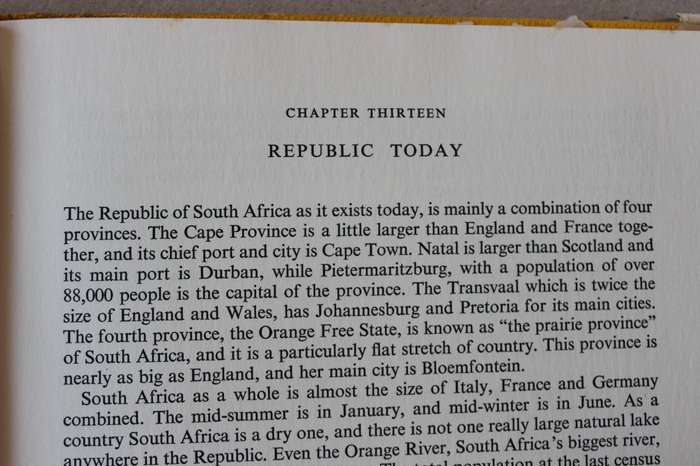 SOUTH AFRICA OUR LAND OUR PEOPLE  by Fay Jafff Illustrations by Ethel Hatchuel