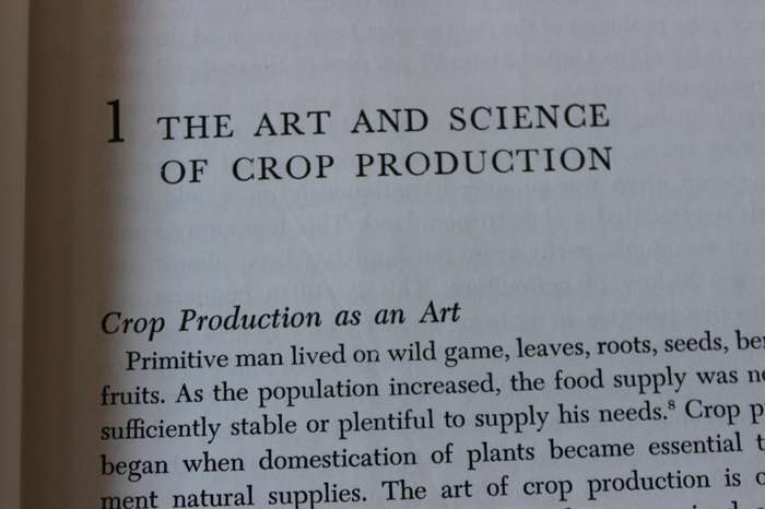 PRINCIPLES OF FIELD CROP PRODUCTION  by John  H. Martin & Warren H Leonard