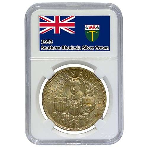 1953 Southern Rhodesia Crown Commemorative issue 100th Birthday of Cecil Rhodes