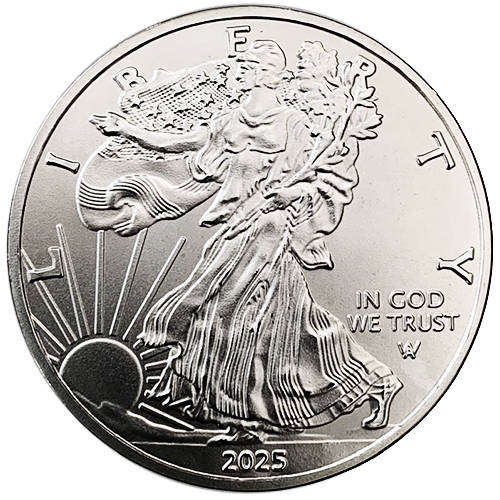 2025 American Eagle 40mm filler coin