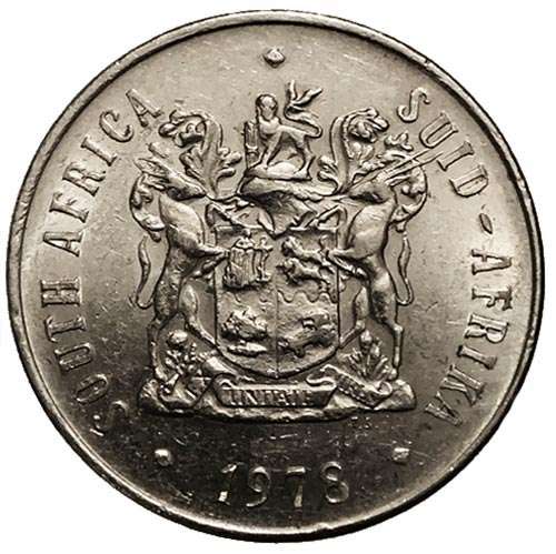 1978 South Africa 50c EF