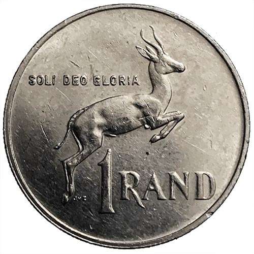 1988 South Africa Springbok R1 Coat of Arms XF