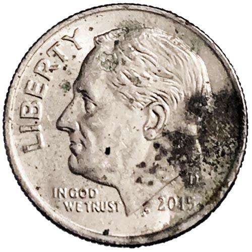 2015 USA Roosevelt Dime D 17,9mm copper-nickel clad