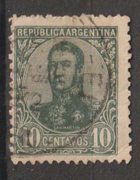 Argentina General San Martin 1908
