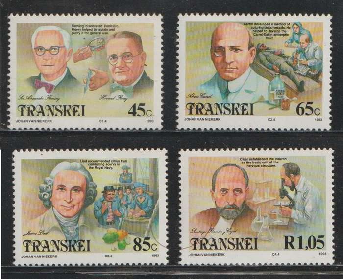 Transkei UMM Famous People of Medicine 1991 CV R130+