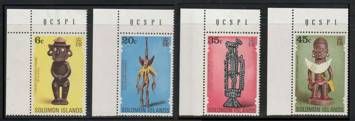 Solomon Islands UMM Set Artefacts - Carvings 1977