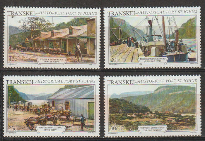 Transkei UMM Set Historic Port St. Johns 1986