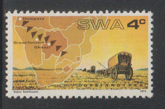 South West Africa UMM Set The 100th Anniversary of Thirstland Trek 1974