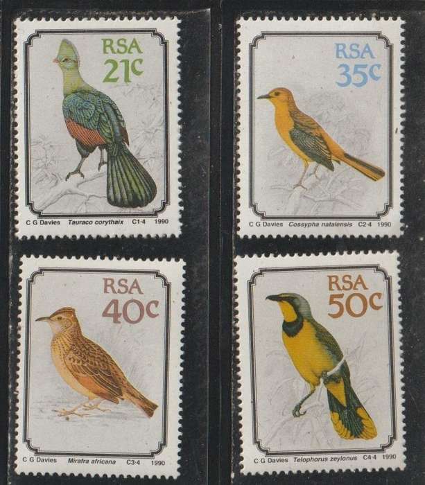 South Africa UMM Set Birds 1990