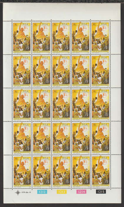 South Africa UMM Fullsheet Health Year 1979