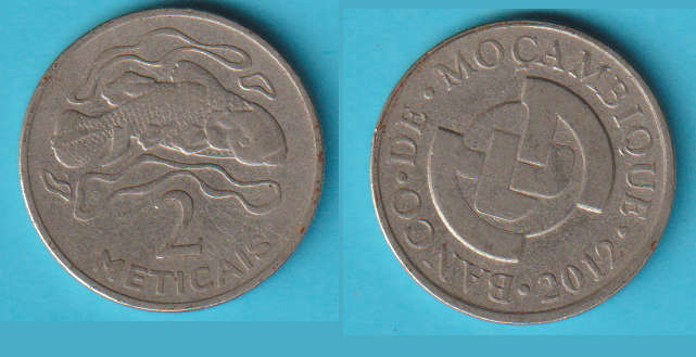 Mozambique 2 Meticais 2012