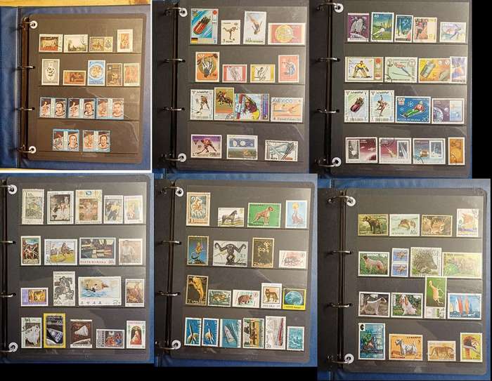 Second Hand File Mix World Stamps (Great Stamps)