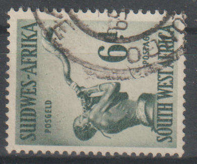 SWA 1954 Defintive 6d With Lying watermark Scare (Fine Used) CV R1500