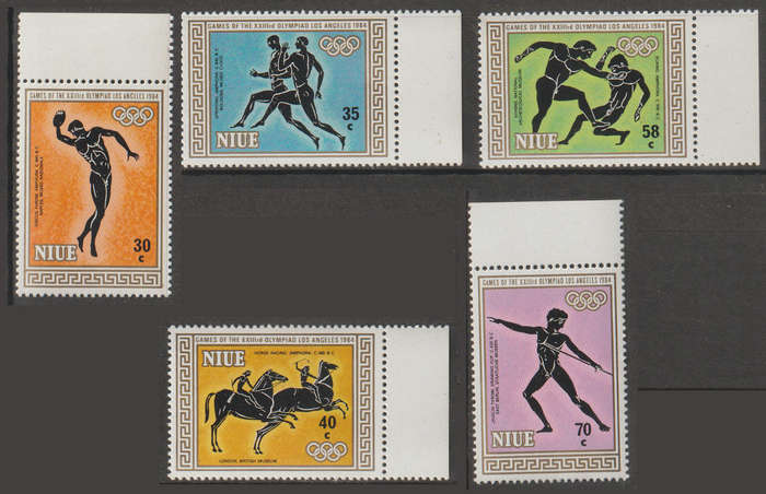 Niue Olympic Games Los Angeles USA 1984