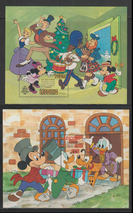 2 UMM Disney Minisheets