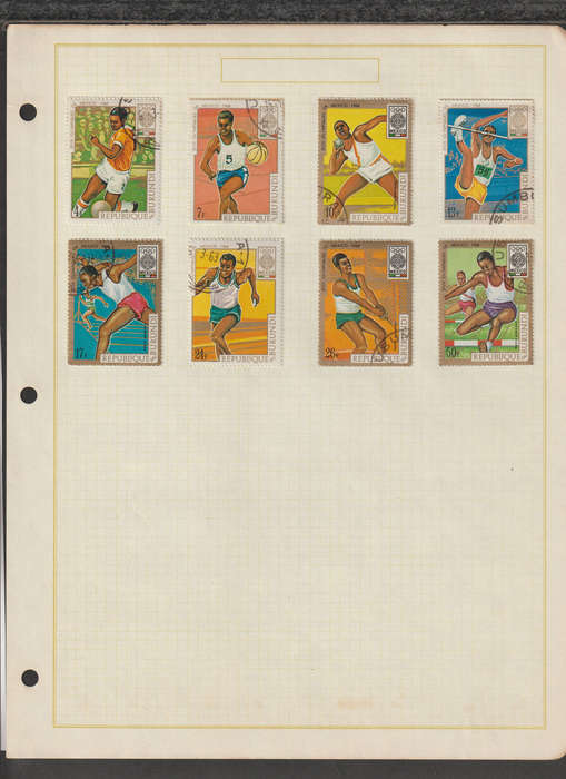 Burundi Set Olympic Games, Mexico 1968