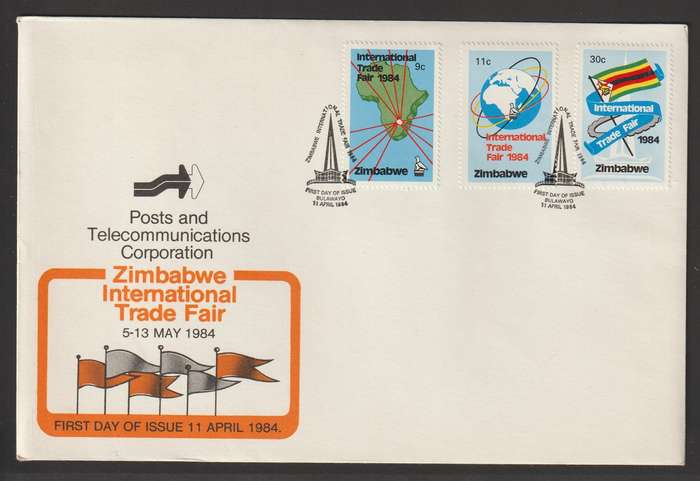 Zimbabwe FDC International Trade Fair 1984 CV R35+