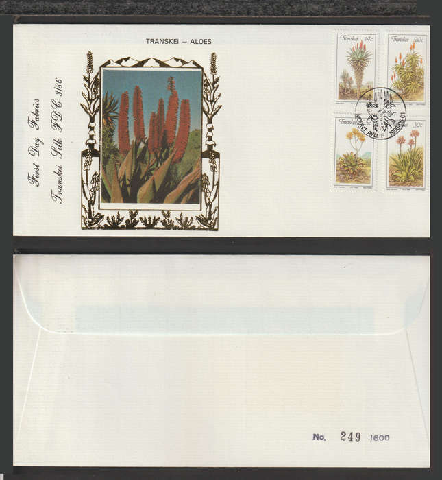 Transkei Silk FDC Aloes 1986 (249 From 600)
