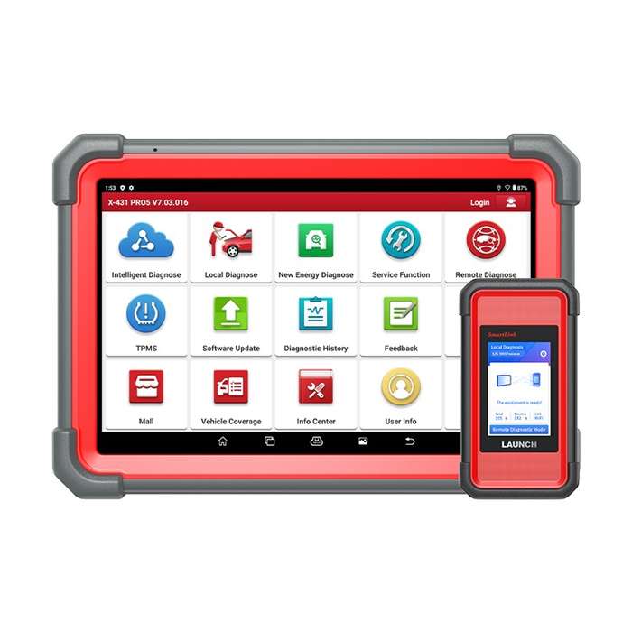 Launch X431 PRO5 with Smartbox 3.0 J2534/DOIP Advanced Diagnostic Scanner