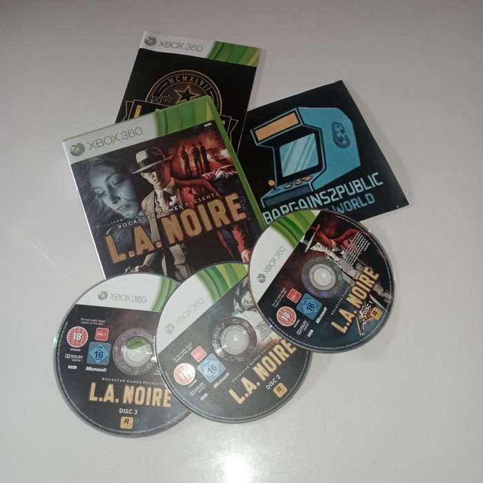 L.A. Noire [Xbox360]  **CIB**
