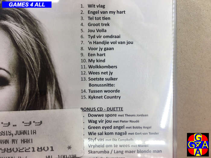 Juanita de Plessis: Engel Van My Hart
