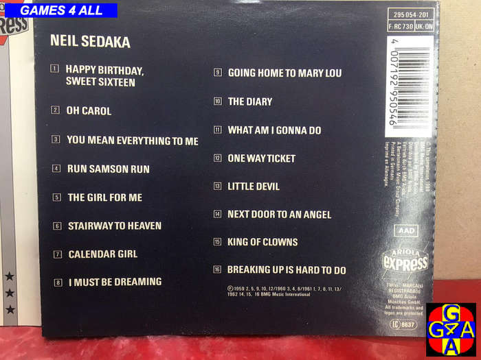 Neil Sedaka: Neil Sedaka