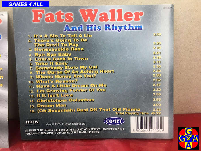 Fats Waller: And His Rhythm