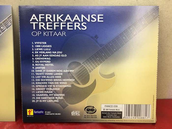 Afrikaanse Treffers op Kitaar