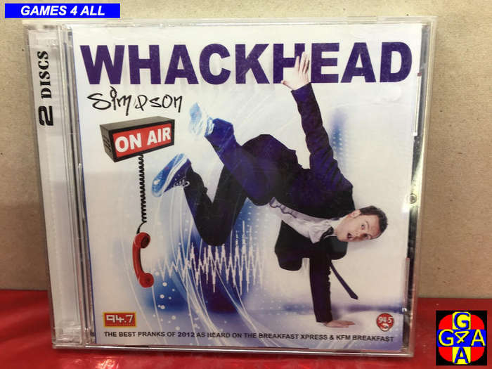 Whackhead Simpson: On Air (Double CD)