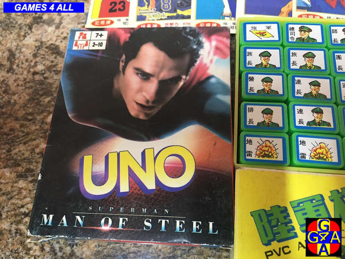 Superman Uno (New) + 4 Other Random Games