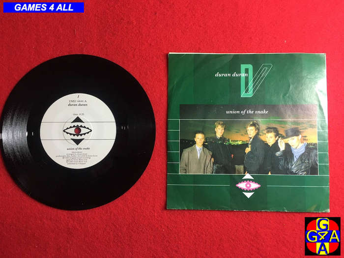 45" Record - Duran Duran - Union of the Snake