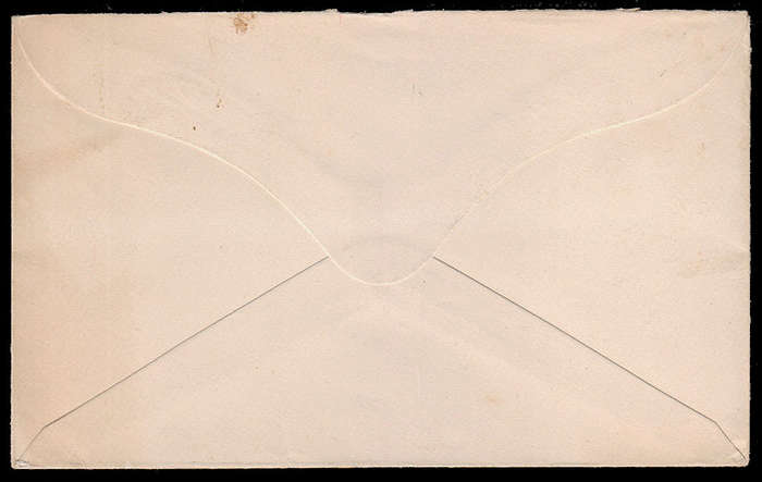 VERY RARE SA 1½d KGV POSTAL STATIONERY ENVELOPE USED IN SWA WITH WINDHOEK 1 APR 21 POSTMARK.