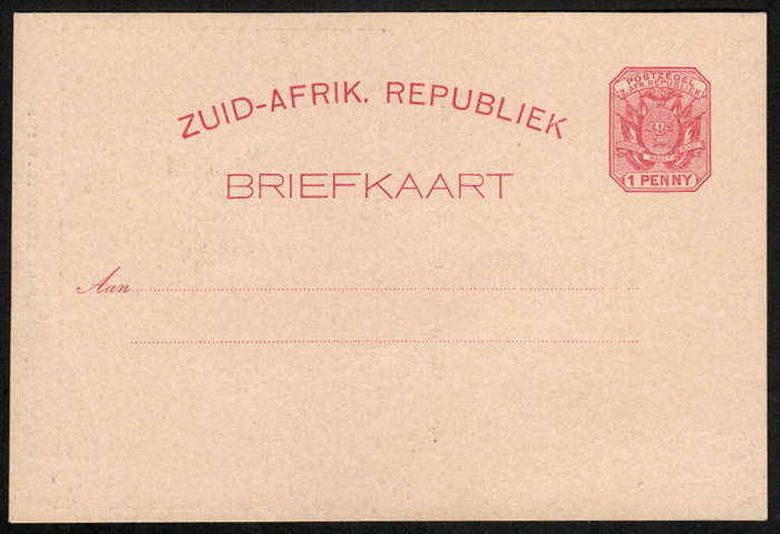 TRANSVAAL 1896 THE LATE CRISIS IN JOHANNESBURG - SCENE IN SIMMONDS STREET POSTCARD. VERY RARE UNUSED