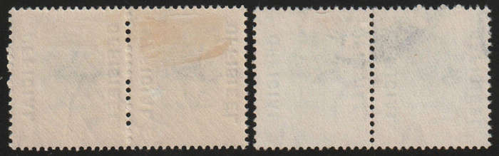 UNION 1930-47 ROTOS OFFICIALS 6d LMM PLUS USED PAIRS EACH WITH STOP AFTER L VAR. SACC 16b X 2. R3800