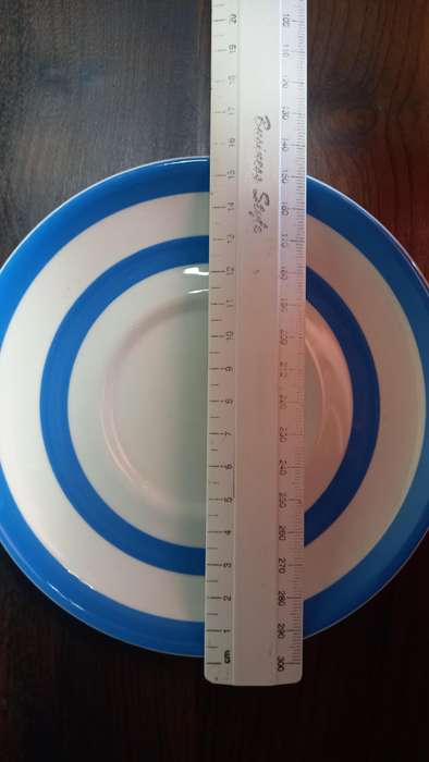 CORNISHWARE - KITCHEN WARE TEA CUP AND SAUCER