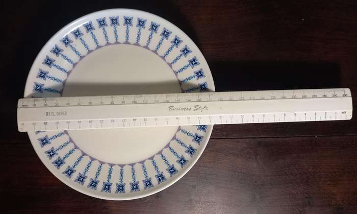 HUGUENOT FINE CHINA - SET OF 4 PLATES, SMALL PLATES AND SOUP BOWLS (WITH UNDER PLATES)