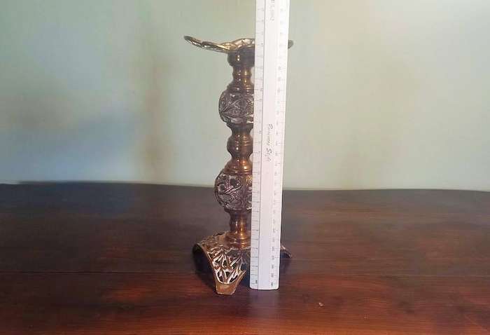 3 X VINTAGE BRONZE/BRASS DECORATIVE PIECES