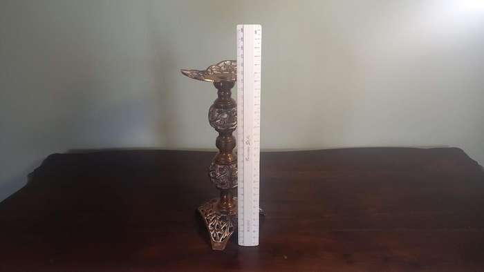 3 X VINTAGE BRONZE/BRASS DECORATIVE PIECES