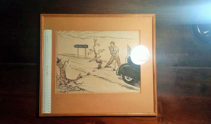 Political commentary - Cartoonist Victor Ivanoff - 1940