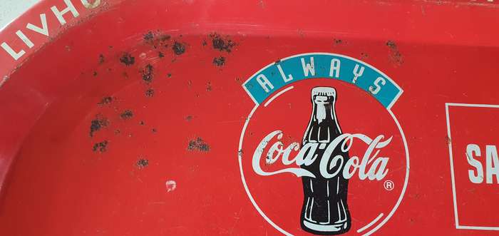 Coca Cola serving tray as per photos
