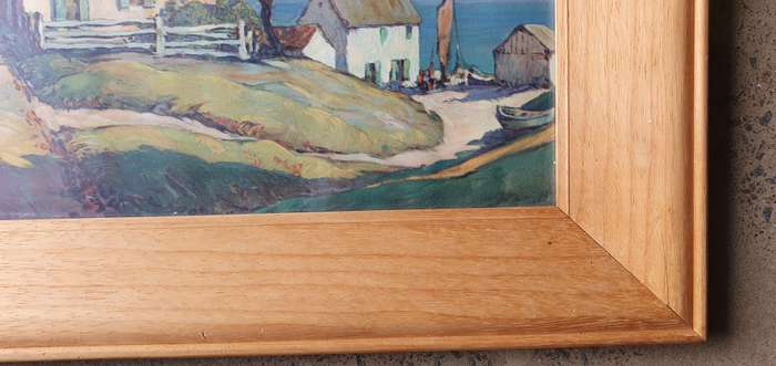 Vintage wooden frame as per photos
