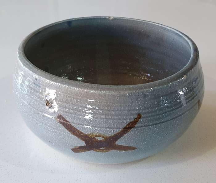 Hand crafted Ceramic bowl by PAMELA as per photo