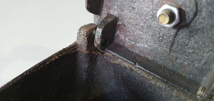 Vintage cast iron, iron as per photo
