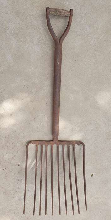 Vintage coal fork as per photo