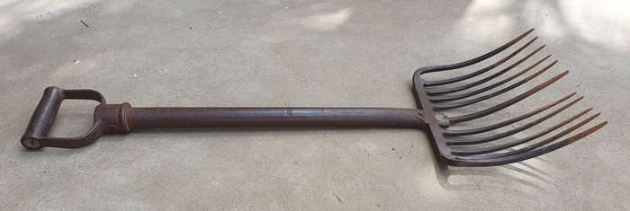 Vintage coal fork as per photo