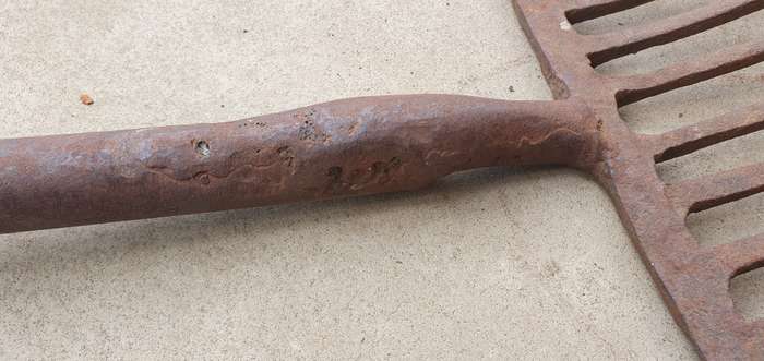 Vintage coal fork as per photo