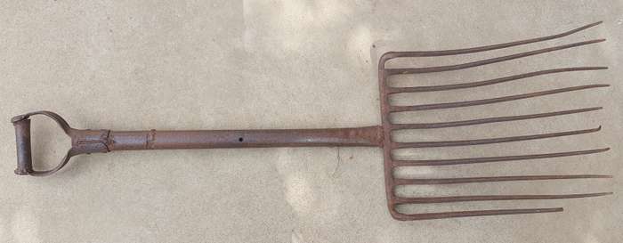 Vintage coal fork as per photo